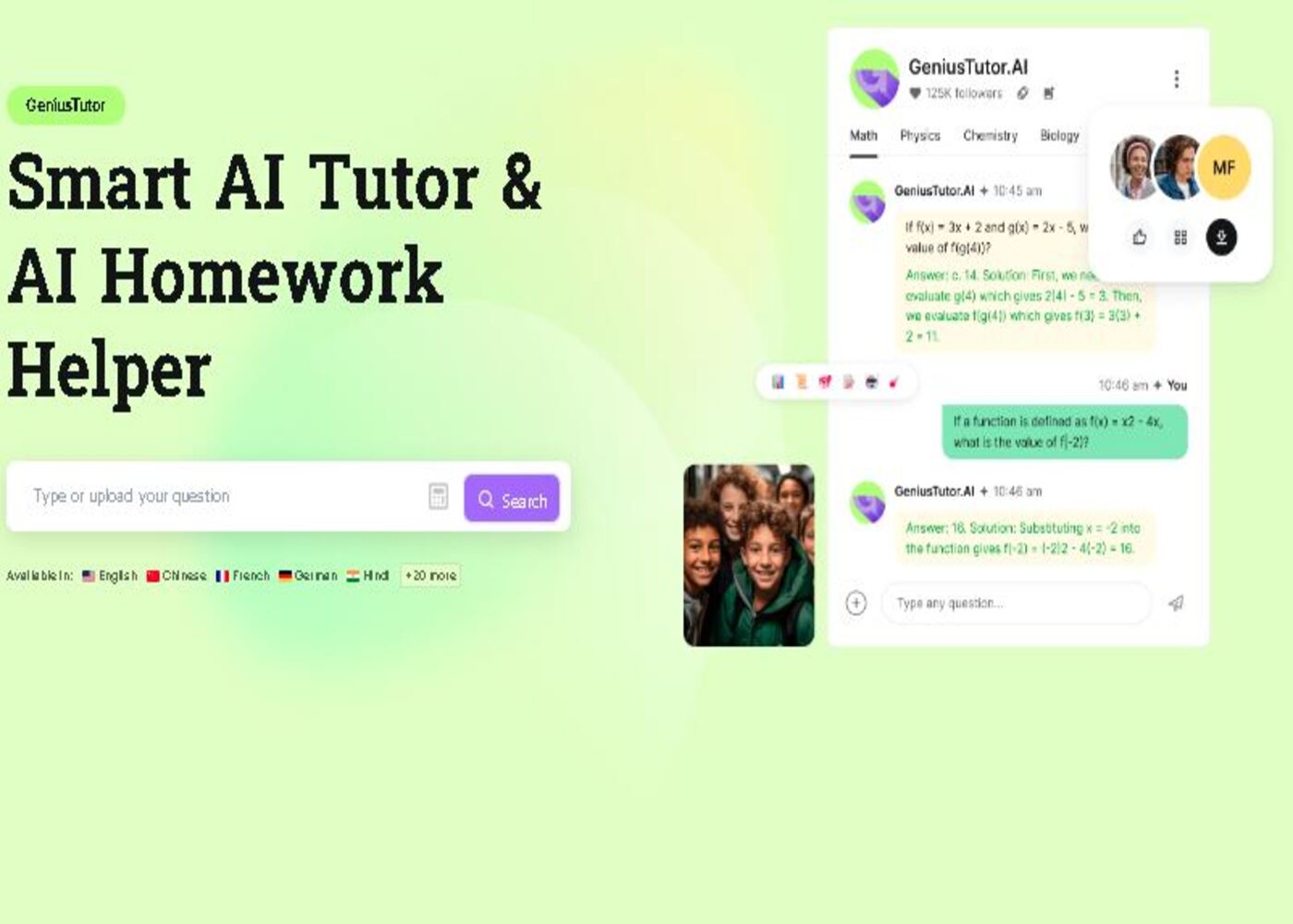 Genius Tutor: Revolutionizing Learning with AI Homework Helper