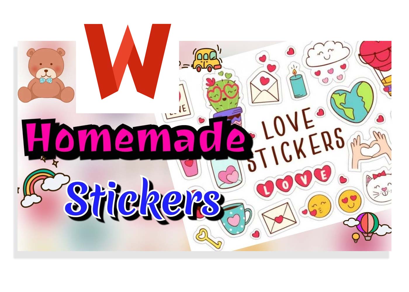 How to Make Homemade Stickers